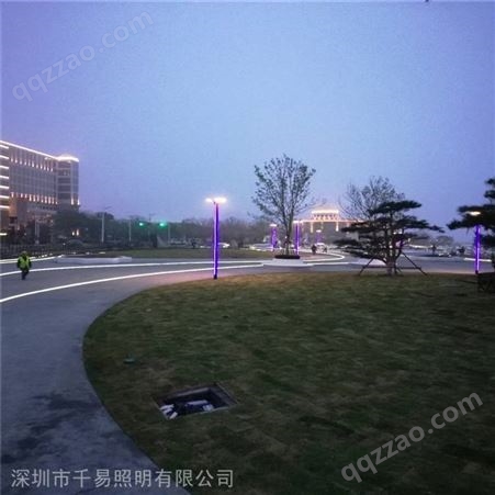 弧形地面灯带 地埋不锈钢条 嵌入式安装景观园林广场 QY-DZ50