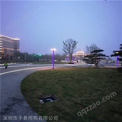 人行道地砖灯带 广场地面铺装LED发光砖厂商