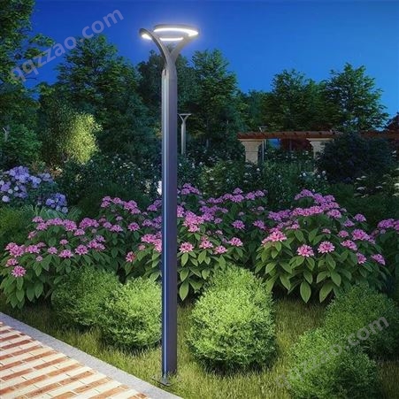 瑾源 户外防水LED庭院灯 3.5米 铝型材 圆形 小区道路照明路灯 厂价定制