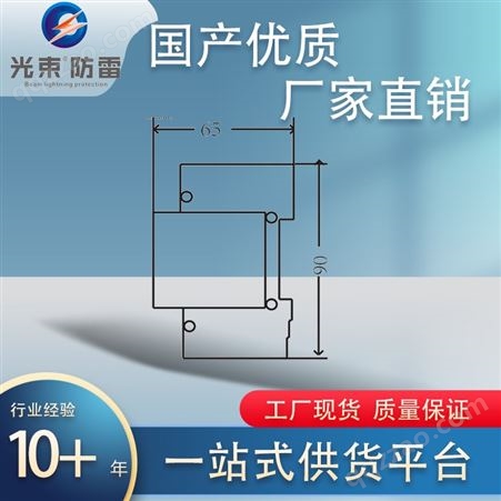 电涌保护器国产品牌杭州光束GS 厂家直供电涌防雷保护器 2级
