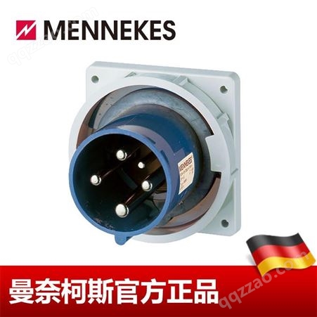 工业插头 MENNEKES/曼奈柯斯 附加装置插头 63A 4P 9H 230V IP67 货号3704 德国进口