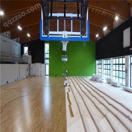 双龙骨羽毛球馆运动木地板乒乓球馆防潮舞蹈教室专用