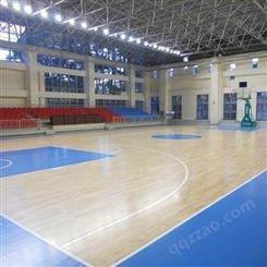 舞蹈教室乒乓球馆运动木地板篮球馆羽毛球馆专用承揽安装工程佰速