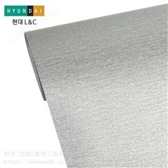 韩国进口Hyundai装饰贴膜BODAQ铂多自粘银色编织布纹APZ14