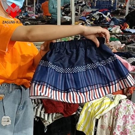 广州扎古米 旧儿童夏装现货跨境批发非洲二手服装市场二手夏童二手衣服