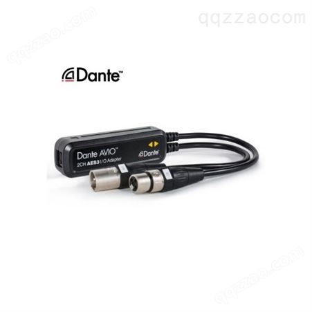 Dante AVIOAES3 音频适配器即插即用 专业网络传输接口